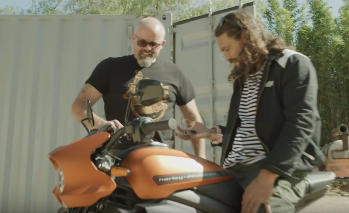 Harley davidson deals jason momoa